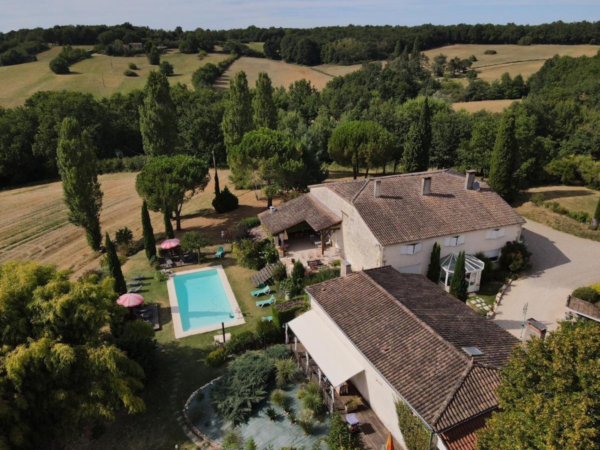 Les Tamaris Bed & Breakfast Castelnau-sur-Gupie Exterior foto
