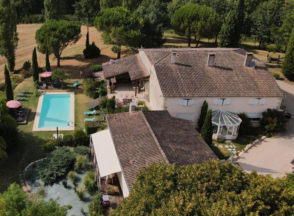 Les Tamaris Bed & Breakfast Castelnau-sur-Gupie Exterior foto